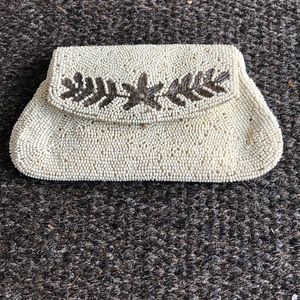 Vintage beaded clutch